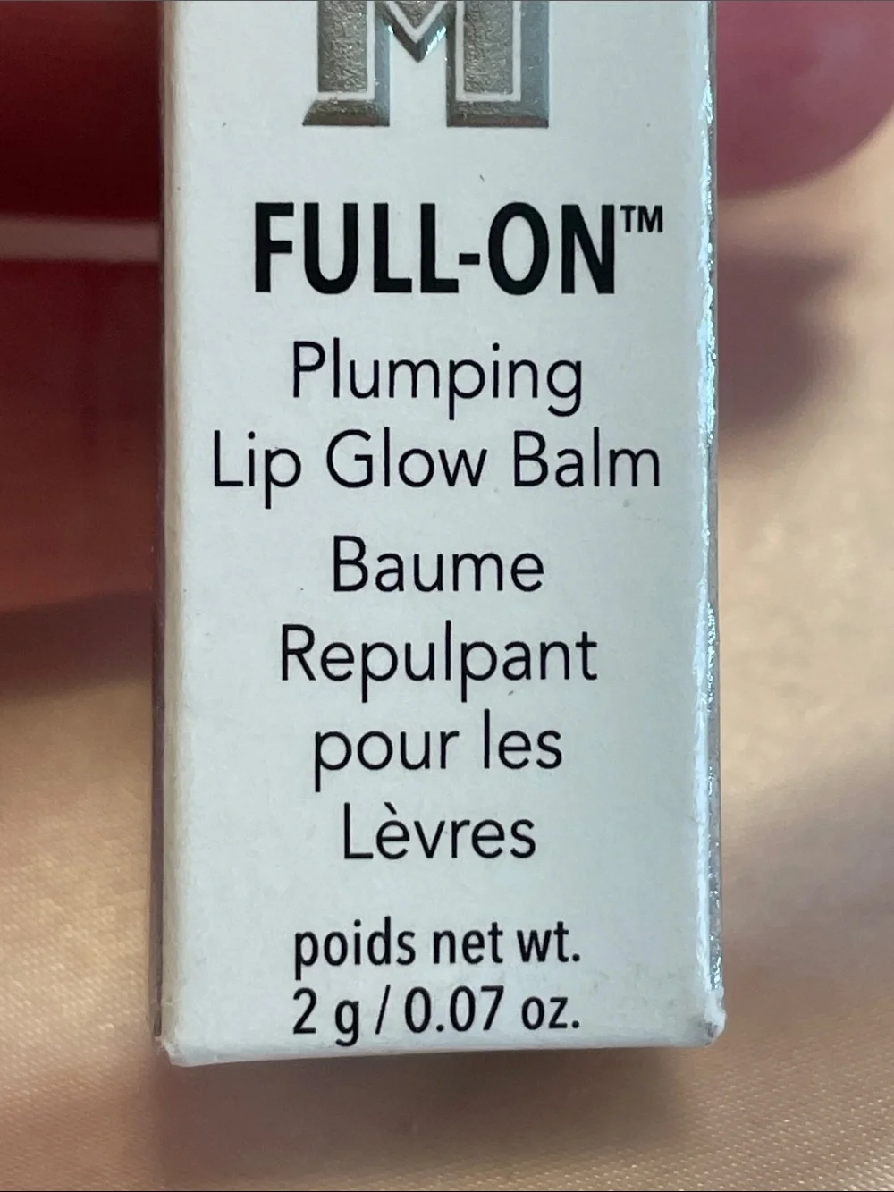 Buxom Full-On Plumping Lip Glow Balm in Peach Smoothie - NIB